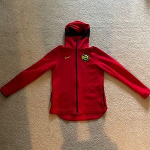 Nike NBA youth boys Atlanta Hawks Thermaflex Travel Zip Up Hoodie